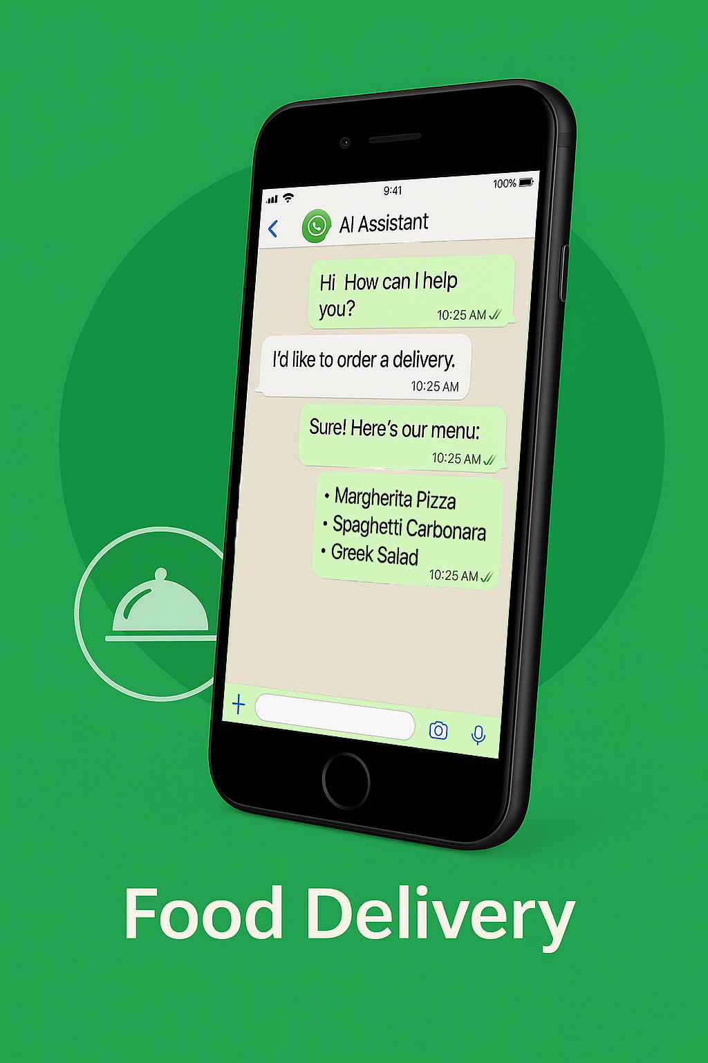 whatsapp assistant delivery